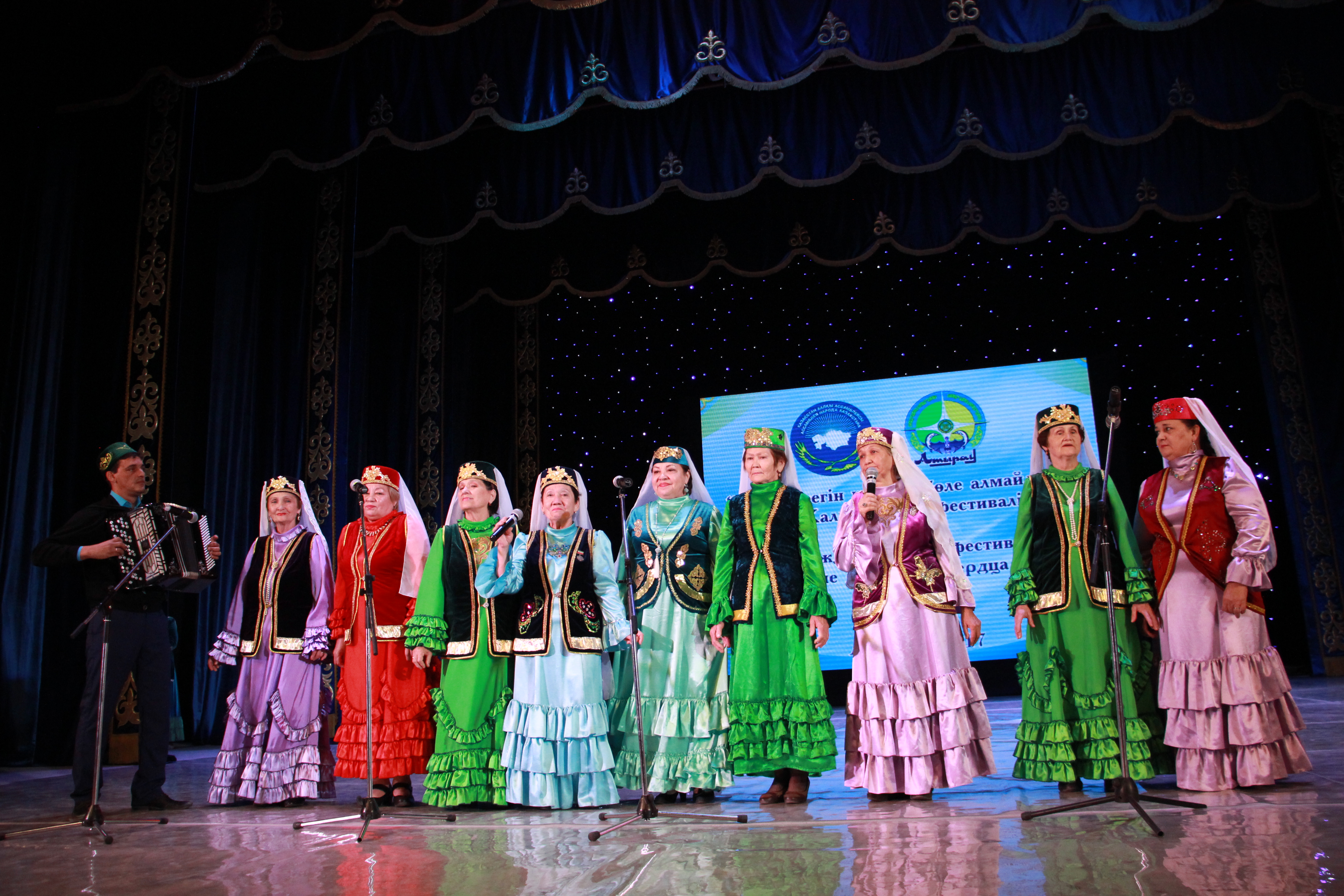 Астраханские коллективы выступили на Международном фестивале  в г. Атырау