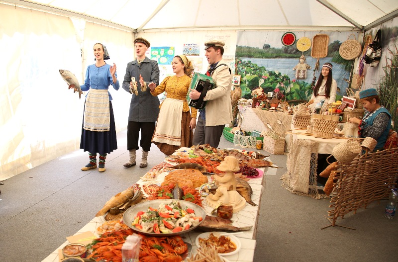 Астраханцы приняли участие в гастрономическом фестивале в Пятигорске