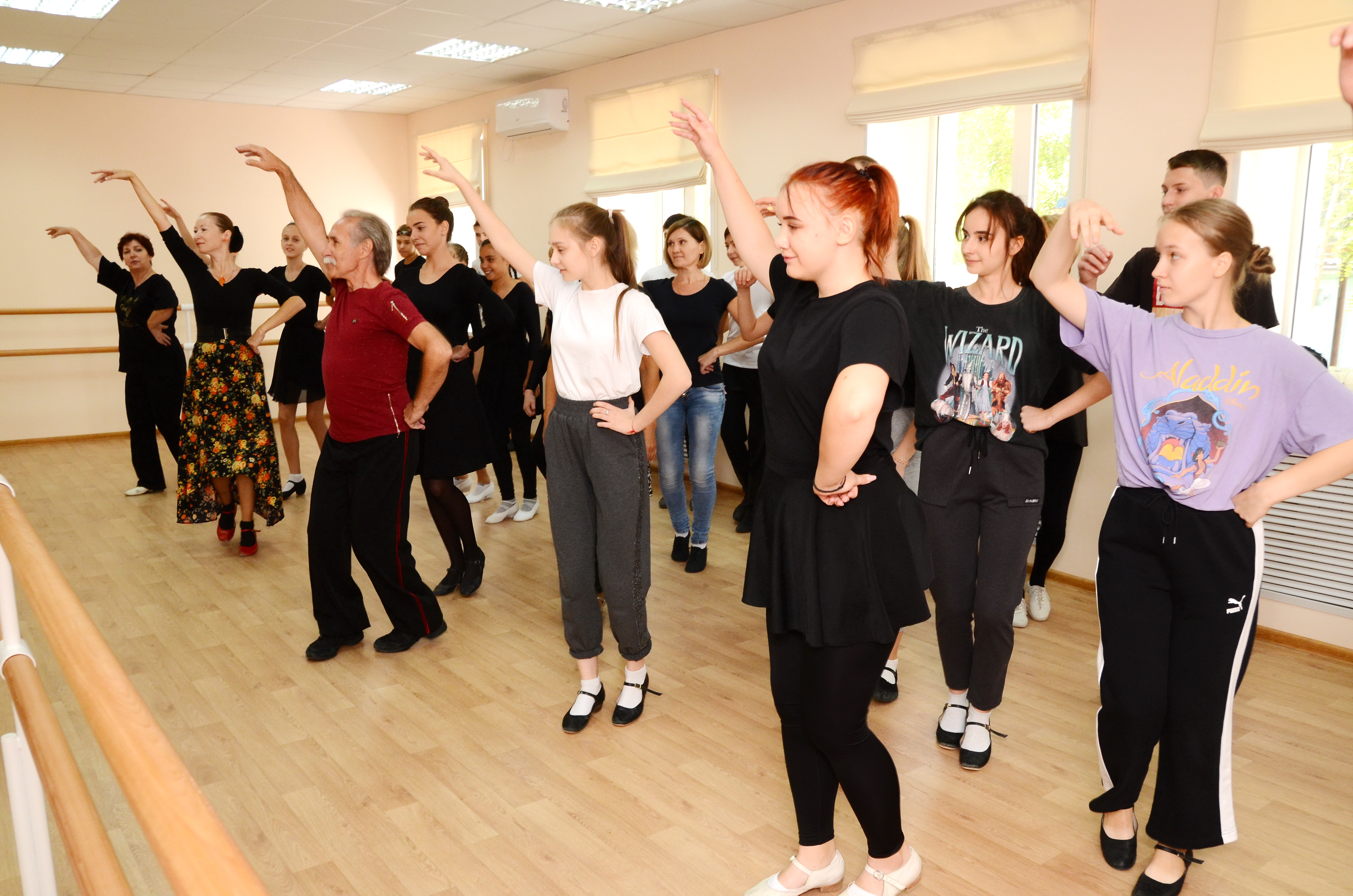 Мастер-классы по хореографии прошли в Астрахани
