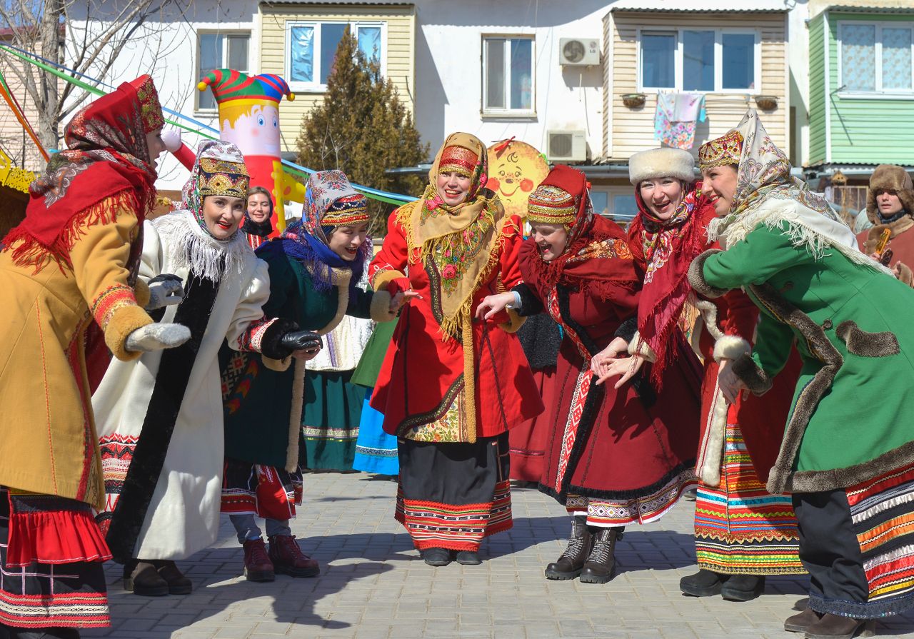 В Астрахани прошел Масленичный семейный выходной